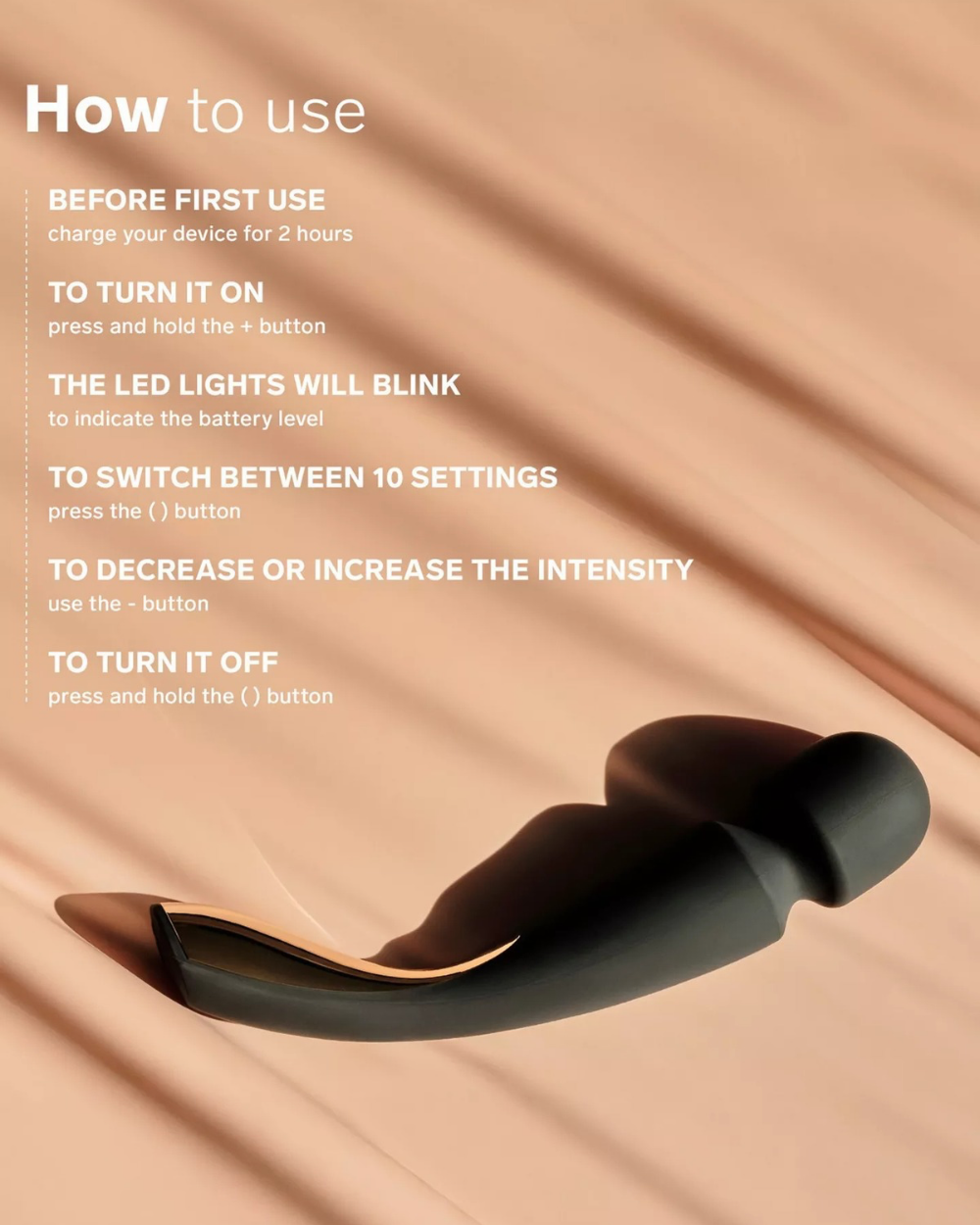 SMART WAND™ L Negro