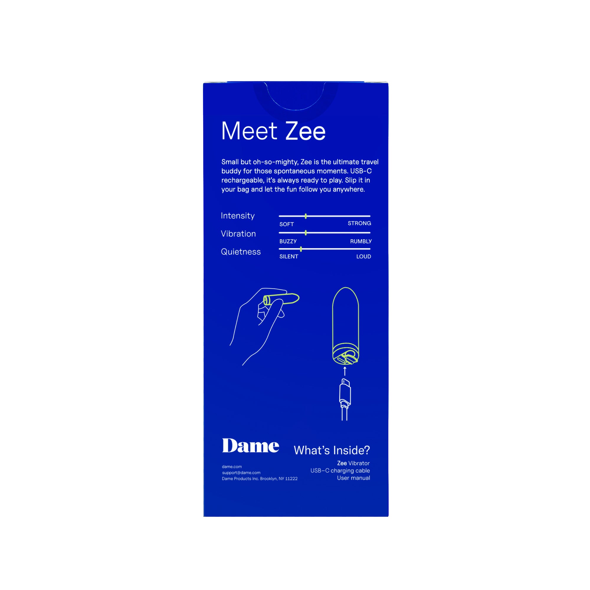 'Zee' Vibrador Bullet